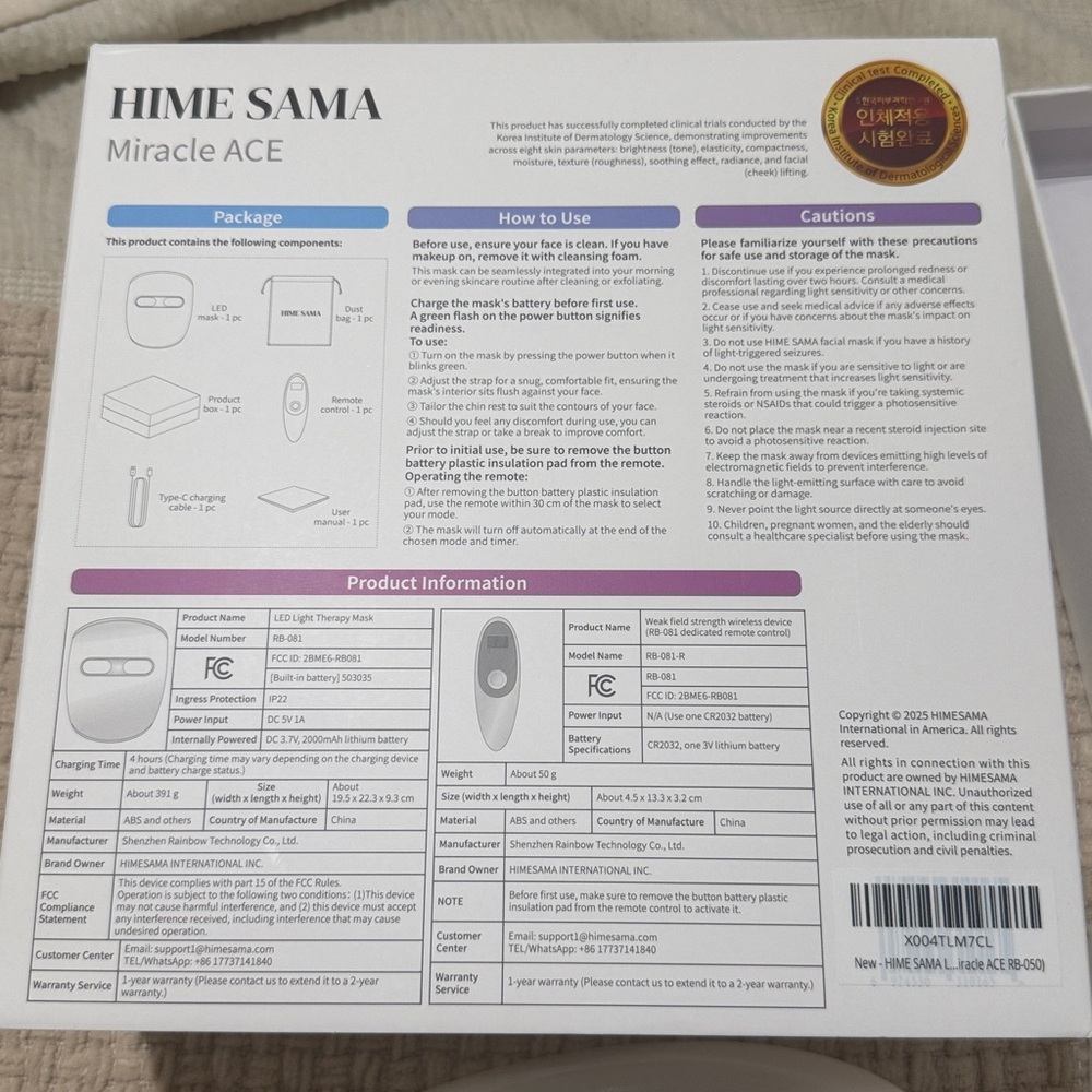 LED Therapy Mask - Picture 12 of 12
